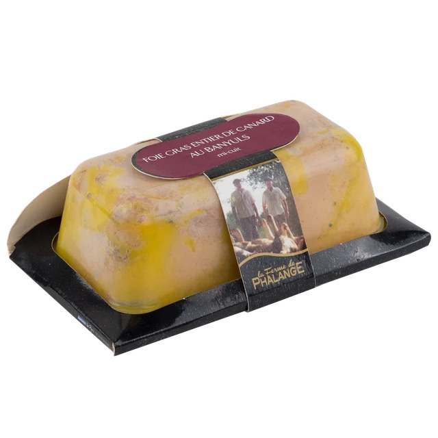 Foie gras entier au Banyuls