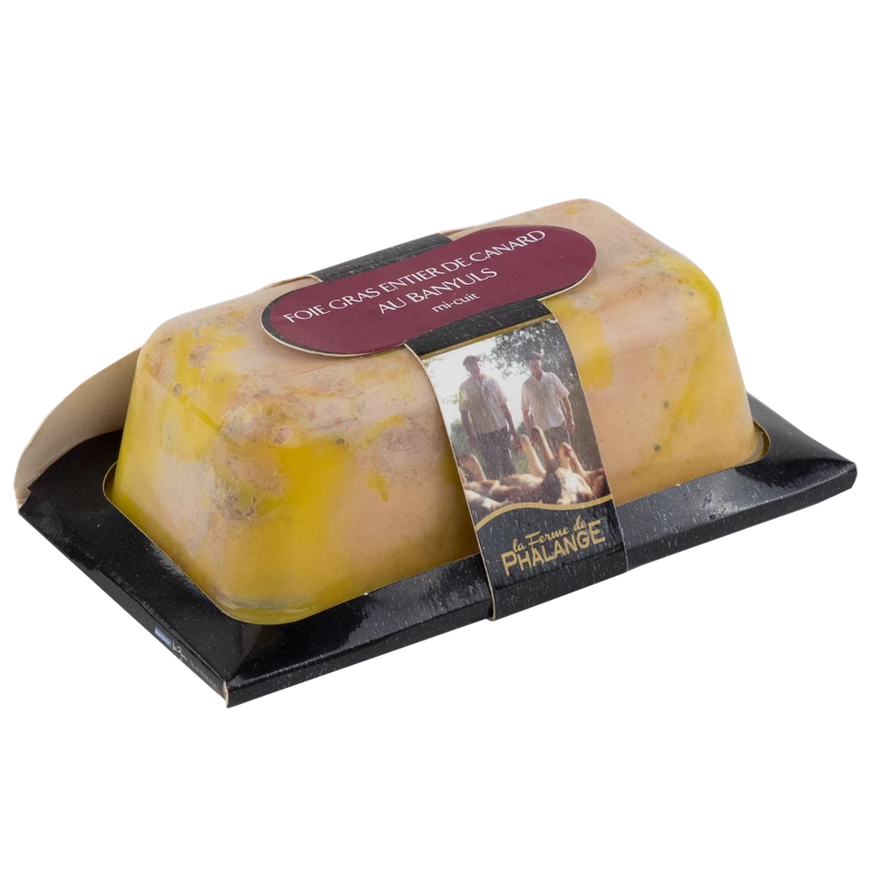 Foie gras entier au Banyuls