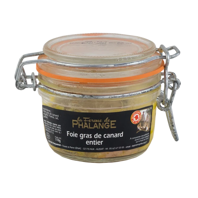 Foie gras de canard entier