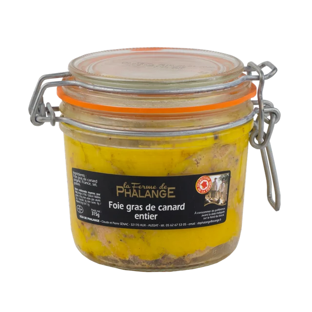 Foie gras en bocal