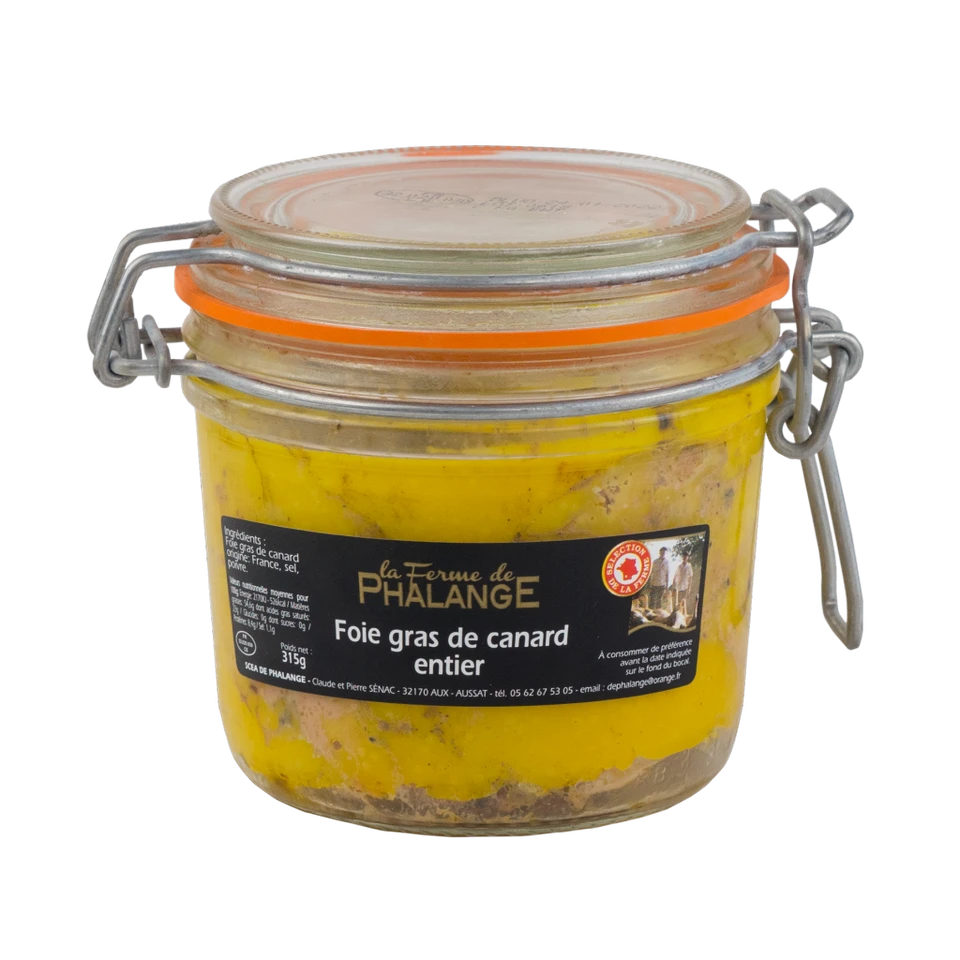 Foie gras de canard entier