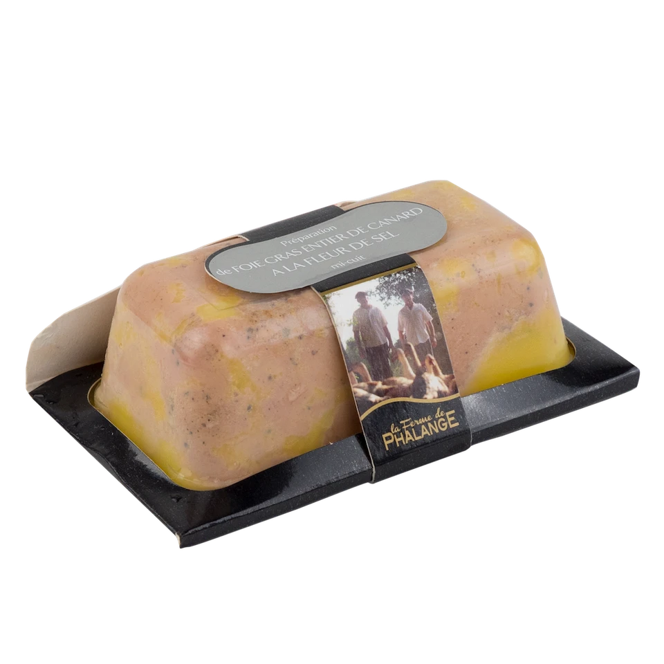 Foie gras entier à la fleur de sel