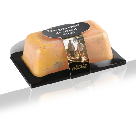 Foie gras entier mi-cuit